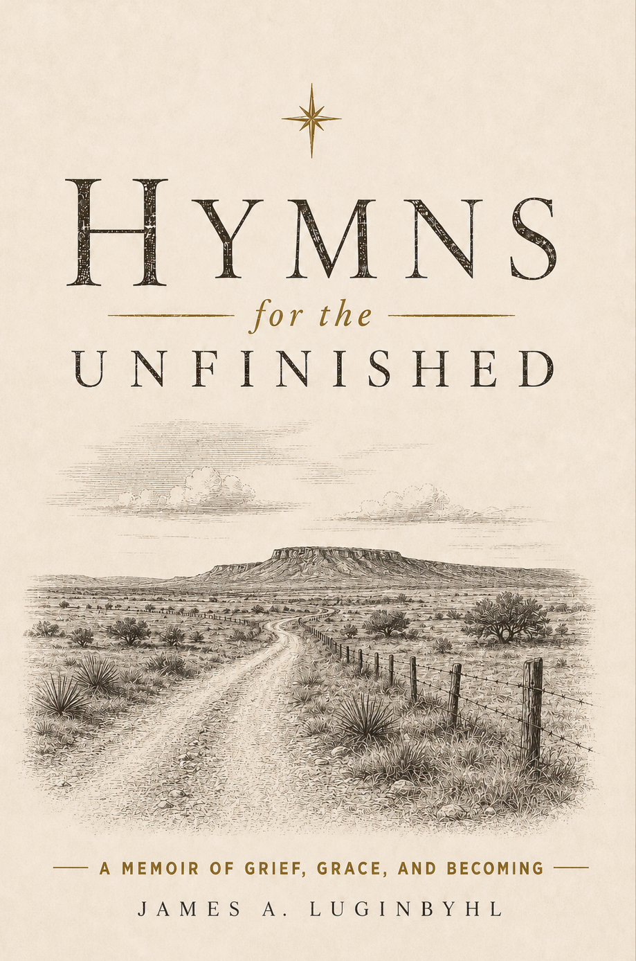 Cover of Hymns for the Unfinished by James A. Luginbyhl